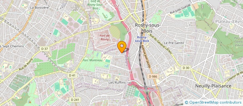 localisation de l'entreprise MONSIEUR SAFI ACHOURI à MONTREUIL