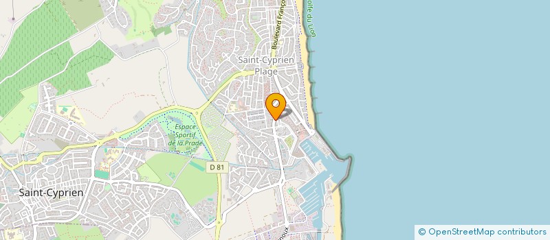 localisation de l'entreprise MONSIEUR SAFI BOUTHIDJA à SAINT-CYPRIEN