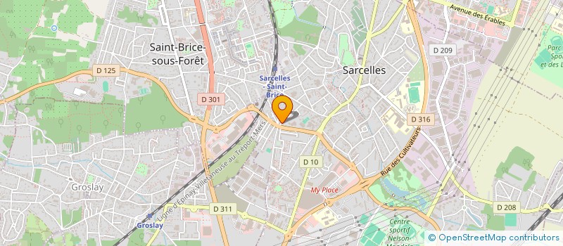 localisation de l'entreprise MONSIEUR SAFI EDDINE LOUMASSINE à SARCELLES