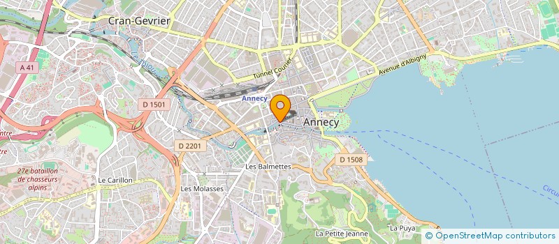 localisation de l'entreprise MONSIEUR SAFI MOSAWER  ANNECY