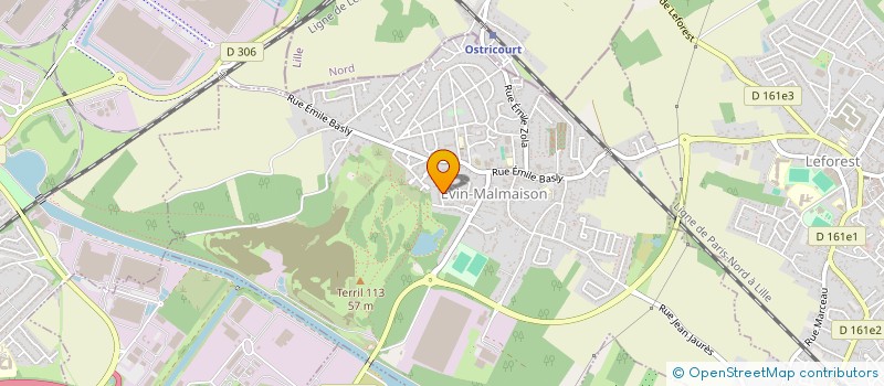 localisation de l'entreprise MONSIEUR SAFI MOSTEFAI  EVIN-MALMAISON