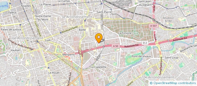 localisation de l'entreprise MONSIEUR SAFIA AMRANI à MARSEILLE