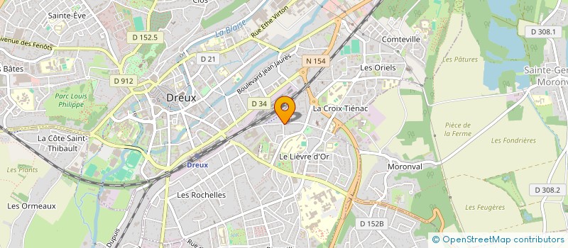 localisation de l'entreprise MONSIEUR SAFIAN HANIF à DREUX
