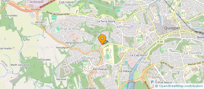 localisation de l'entreprise MONSIEUR SAFIR BENNANI à QUIMPER