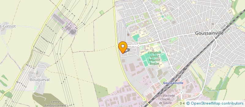 localisation de l'entreprise MONSIEUR SAFIR DJEDIDI  GOUSSAINVILLE