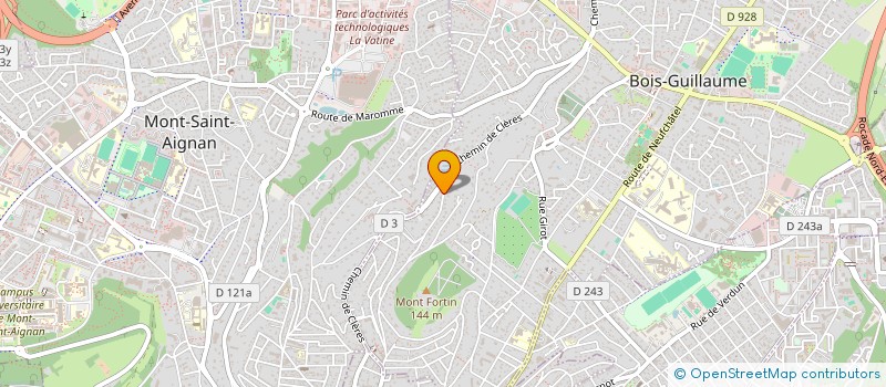 localisation de l'entreprise MONSIEUR SAFIR HANAFI à BOIS-GUILLAUME