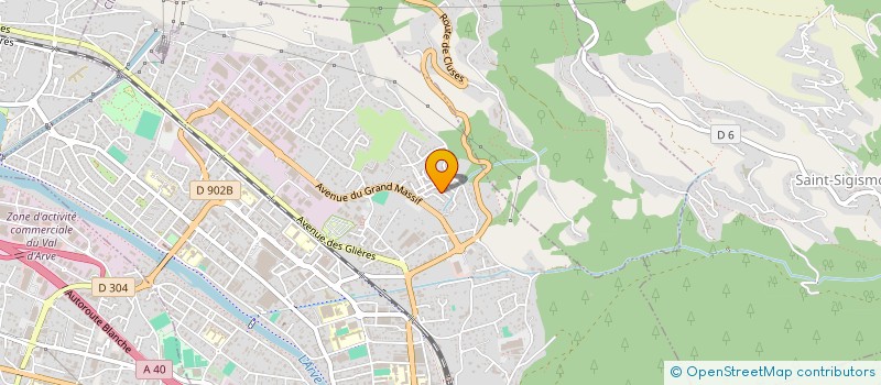 localisation de l'entreprise MONSIEUR SAFIR NOUNI  CLUSES