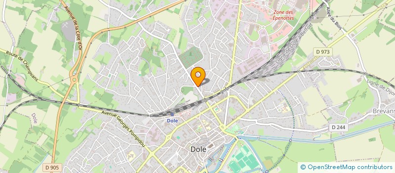 localisation de l'entreprise MONSIEUR SAFIULLAH FEROZ à DOLE