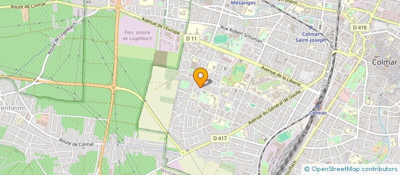 localisation de l'entreprise MONSIEUR SAFIULLAH MOHMAND  COLMAR