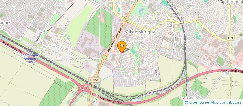 localisation de l'entreprise MONSIEUR SAFOUANE DCHICHA  REIMS