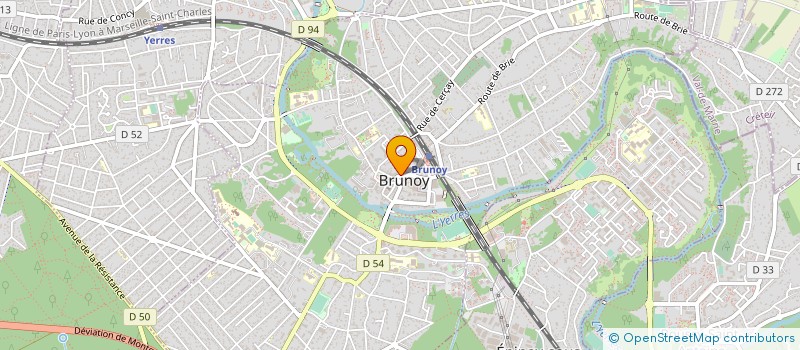 localisation de l'entreprise MONSIEUR SAFOUENE GABSI  BRUNOY