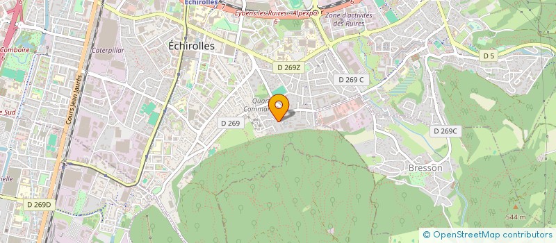 localisation de l'entreprise MONSIEUR SAFWAN EL KADI à ECHIROLLES