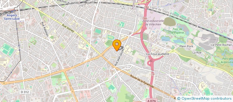 localisation de l'entreprise MONSIEUR SAFWAN HANAFI à ANGERS