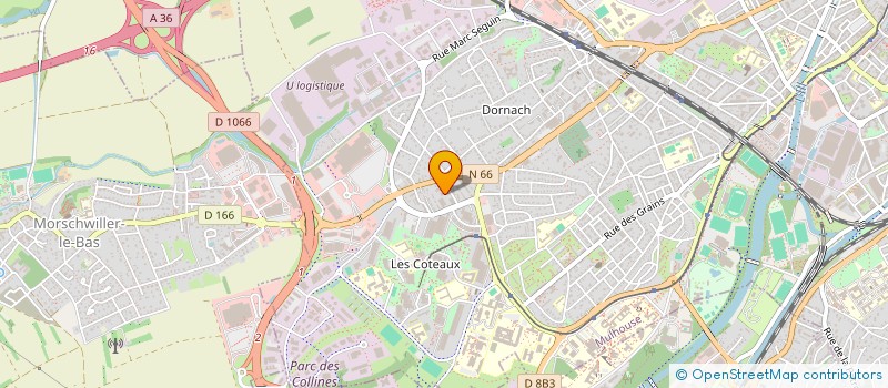 localisation de l'entreprise MONSIEUR SAFWAN KHANCHALI à MULHOUSE