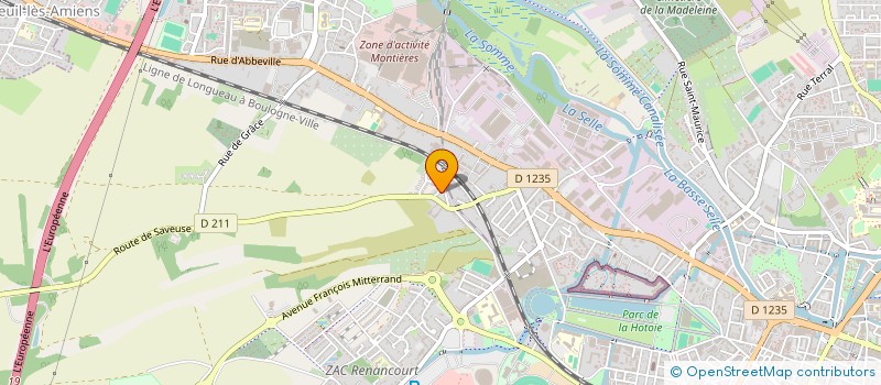 localisation de l'entreprise MONSIEUR SAFWAN ZENAK  AMIENS