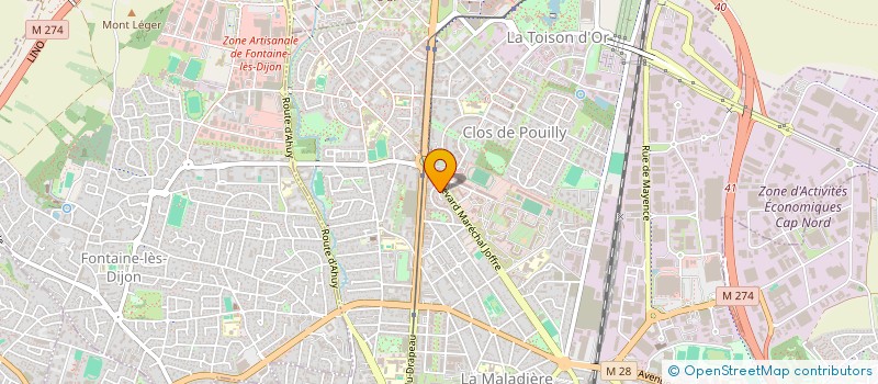 localisation de l'entreprise MONSIEUR SAFWANE BRIKAT  DIJON