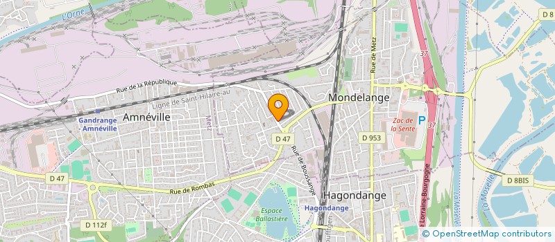 localisation de l'entreprise MONSIEUR SAFWANE ELKHADER  HAYANGE