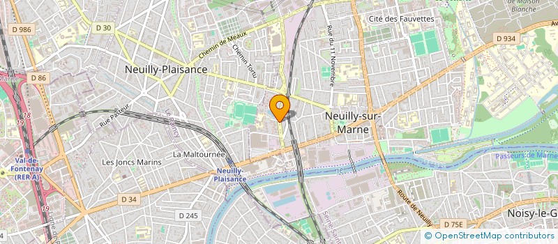 localisation de l'entreprise MONSIEUR SAFWEN KHALLOUFI à NEUILLY-SUR-MARNE