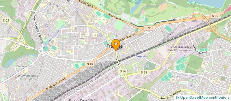 localisation de l'entreprise MONSIEUR SAFWEN KOTRANE  TRAPPES