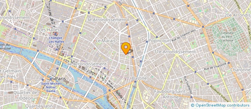 localisation de l'entreprise MONSIEUR SAGAMORE MONFRAY  PARIS