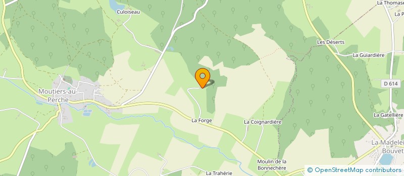 localisation de l'entreprise MONSIEUR SAGAMORE STEVENIN à COUR-MAUGIS SUR HUISNE