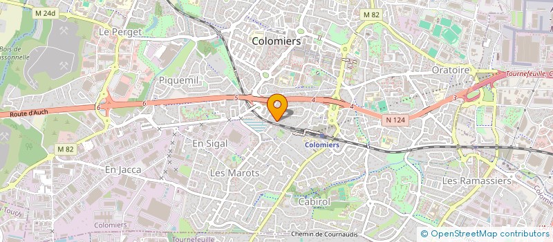 localisation de l'entreprise MONSIEUR SAGAYA INBARAJ à COLOMIERS