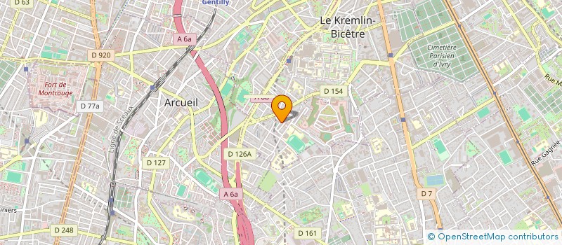 localisation de l'entreprise MONSIEUR SAGNO LANSANA  LE KREMLIN-BICETRE