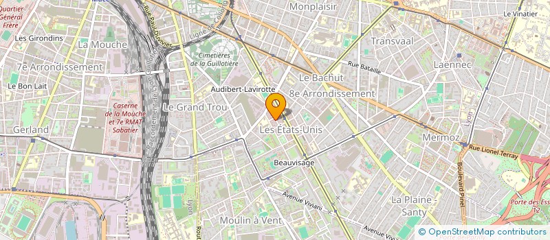 localisation de l'entreprise MONSIEUR SAHADOUNDINI MAMA  LYON