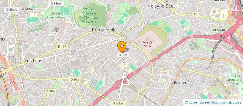 localisation de l'entreprise MONSIEUR SAHAL EL HABIRI à ROMAINVILLE