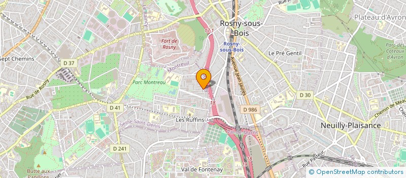 localisation de l'entreprise MONSIEUR SAHBI ABIDI à MONTREUIL