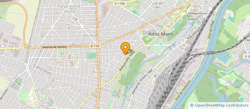 localisation de l'entreprise MONSIEUR SAHBI BECHIR à ATHIS-MONS