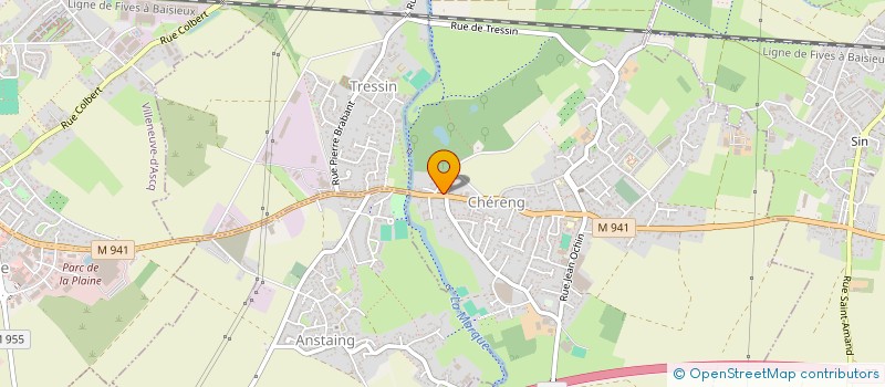 localisation de l'entreprise MONSIEUR SAHBI KERAANI  TRESSIN