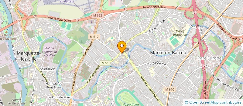 localisation de l'entreprise MONSIEUR SAHBI TAWI à MARCQ-EN-BARŒUL