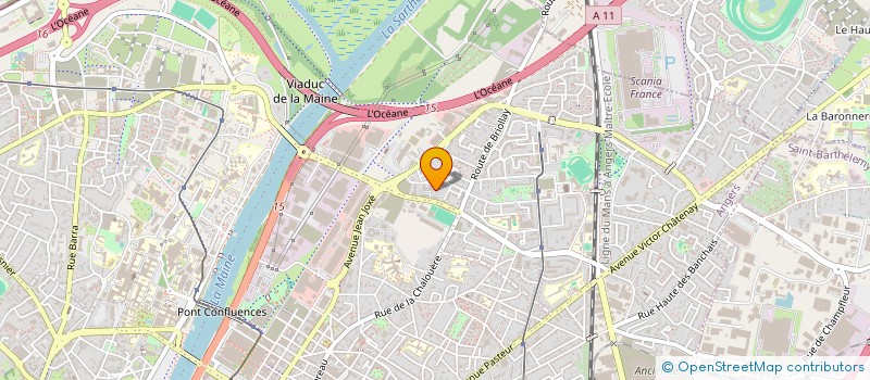 localisation de l'entreprise MONSIEUR SAHE N'GUESSAN  ANGERS
