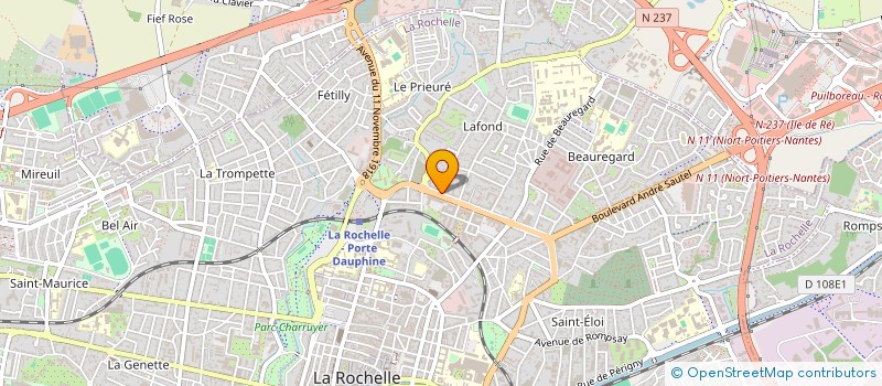 localisation de l'entreprise MONSIEUR SAHEL COHEN  LA ROCHELLE