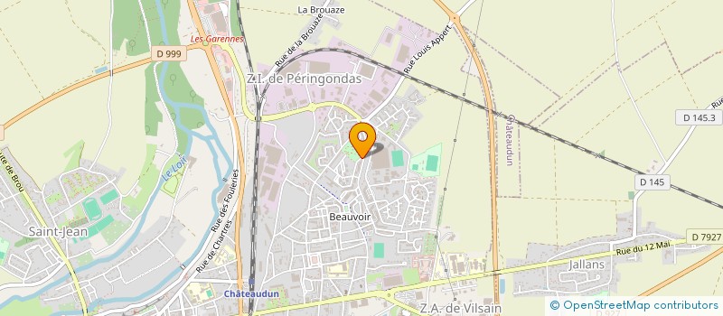 localisation de l'entreprise MONSIEUR SAHIB JAN QURAISHI à CHATEAUDUN