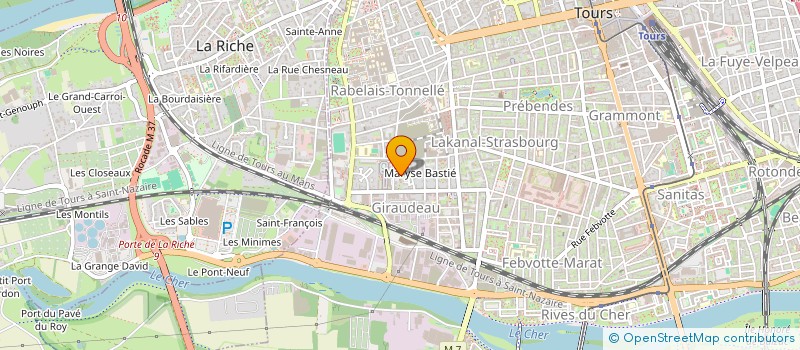 localisation de l'entreprise MONSIEUR SAHID BOUOUCHENE  TOURS