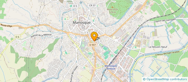 localisation de l'entreprise MONSIEUR SAHIL BOUJATOU à MANOSQUE
