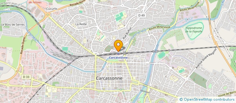 localisation de l'entreprise MONSIEUR SAHIL MUSAZAI  CARCASSONNE