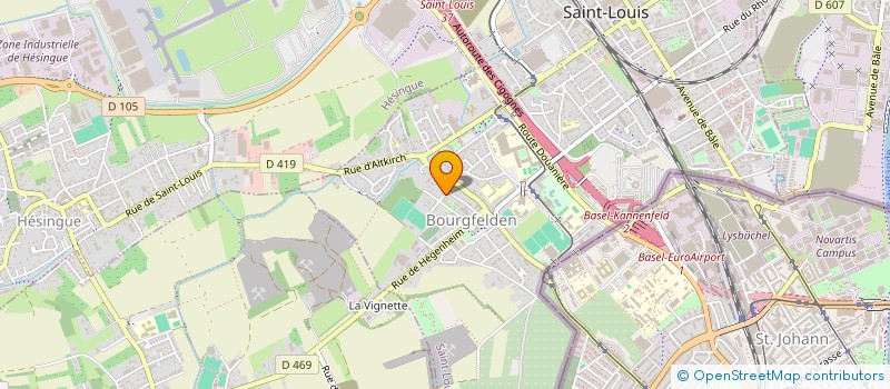 localisation de l'entreprise MONSIEUR SAHIM HAMAI  SAINT-LOUIS