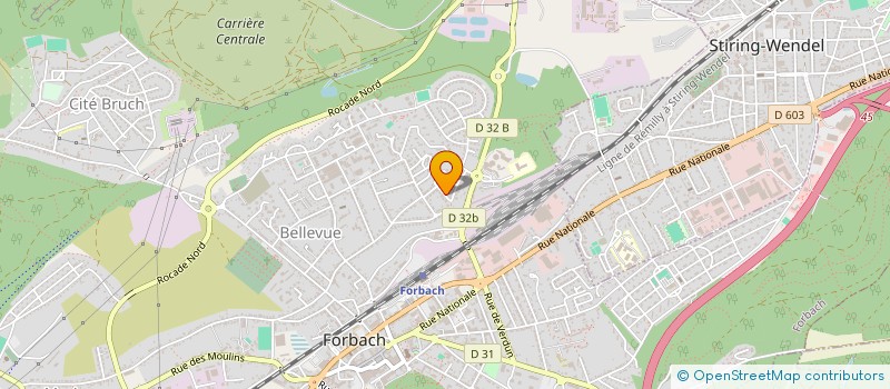 localisation de l'entreprise MONSIEUR SAHIN AKKOYUNLU  FORBACH