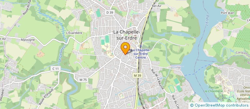 localisation de l'entreprise MONSIEUR SAHIN ALTIPARMAK  LA CHAPELLE-SUR-ERDRE