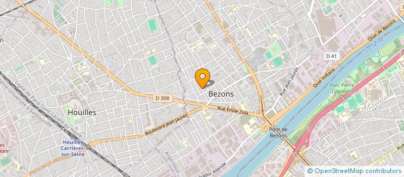 localisation de l'entreprise MONSIEUR SAHIN ATICI à BEZONS