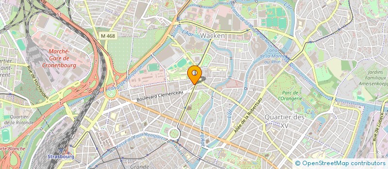 localisation de l'entreprise MONSIEUR SAHIN DOLANBAY à STRASBOURG