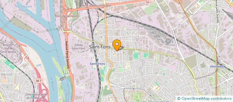 localisation de l'entreprise MONSIEUR SAHIN FINDIK à SAINT-FONS