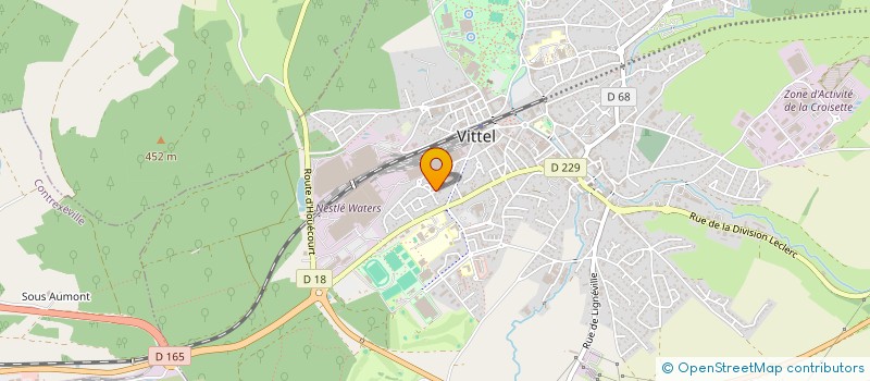 localisation de l'entreprise MONSIEUR SAHIN SANLI  VITTEL