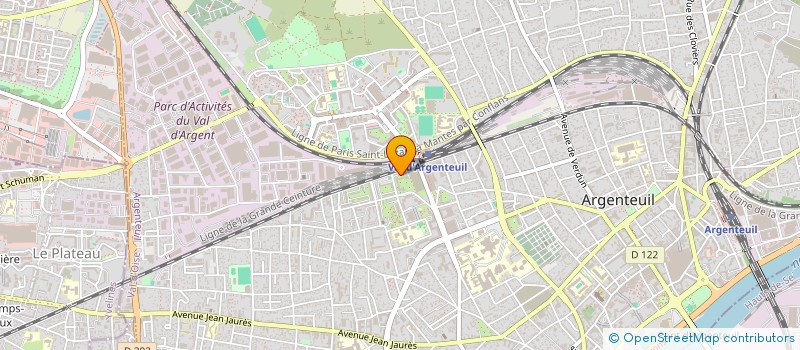 localisation de l'entreprise MONSIEUR SAHIN SHAH  ARGENTEUIL