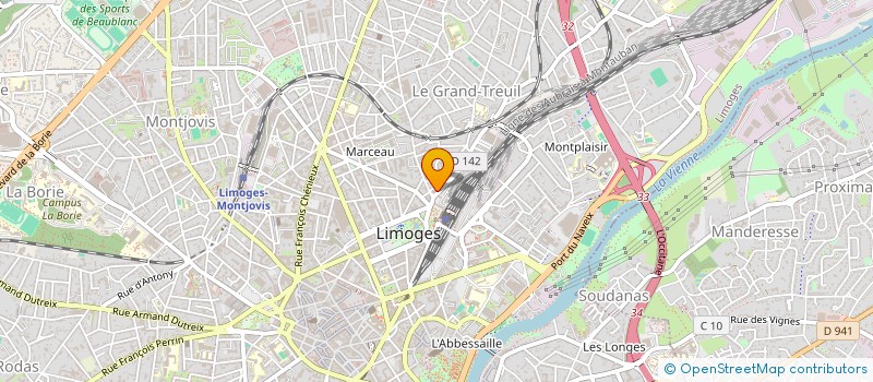 localisation de l'entreprise MONSIEUR SAHIN YILDIRIM à LIMOGES
