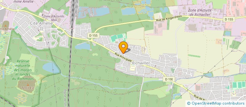 localisation de l'entreprise MONSIEUR SAHIN YILDIRIM  RICHWILLER