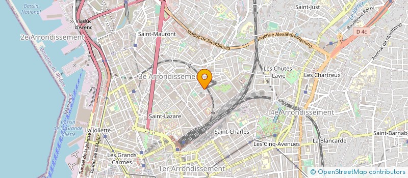 localisation de l'entreprise MONSIEUR SAHIN YILDIZ à MARSEILLE